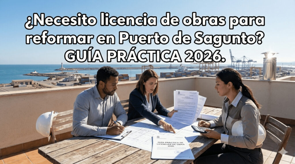 LICENCIA DE OBRAS SAGUNTO